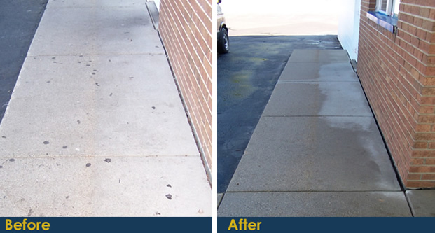 Pressure Washing Can Help Your Michigan Business This Fall