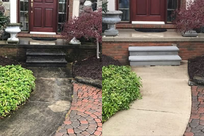 Lake Orion Pressure Washing Services - Hard Water Stains