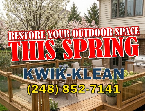 Pressure Washing in Rochester Hills: Spring Deck, Fence & Hardscape
