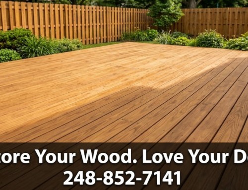Wood Deck and Fence Restoration in Orion Township, Oakland Township & Rochester, MI: Professional Pressure Washing Services