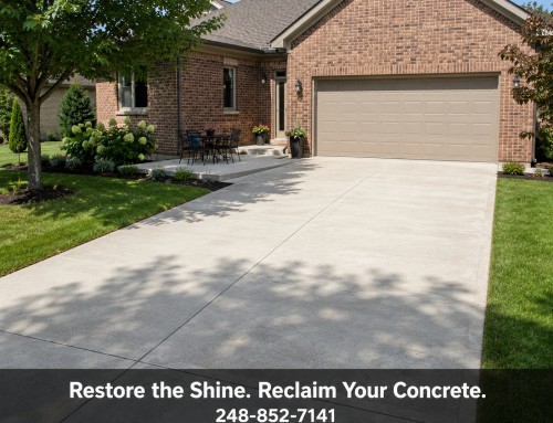 Concrete Driveway & Patio Cleaning in Sterling Heights & Shelby Township, MI