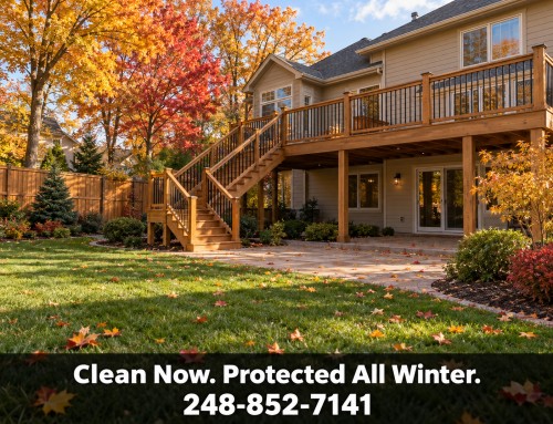 Fall Pressure Washing in Oakland & Macomb County Before Winter